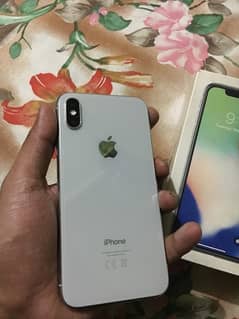 iphone X 64gb official PTA approved with box and charger