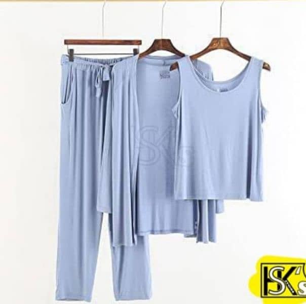 3 pcs ladies trouser shirt 1