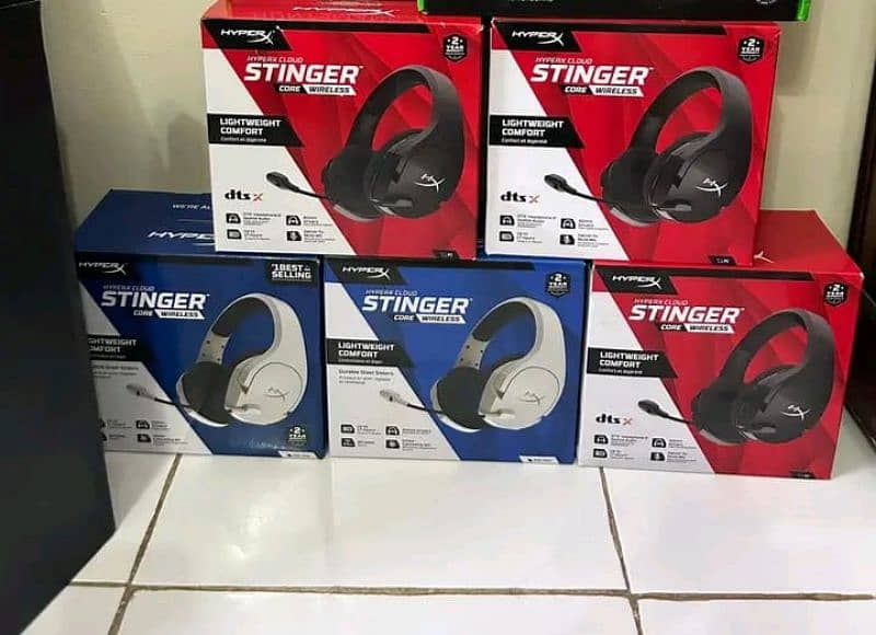 hyper x cloud stinger wireless &
hyper x alpha wired 2