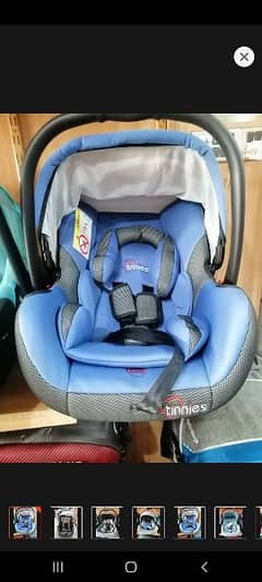 tinnies car seat for sale