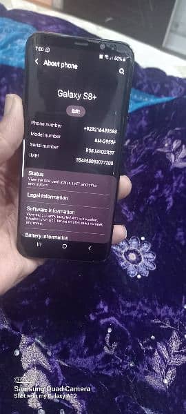 Samsung S8 Plus for sale 2