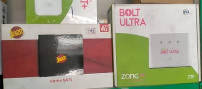 zong jazz ptcl bolt ultra router All company device available with cod