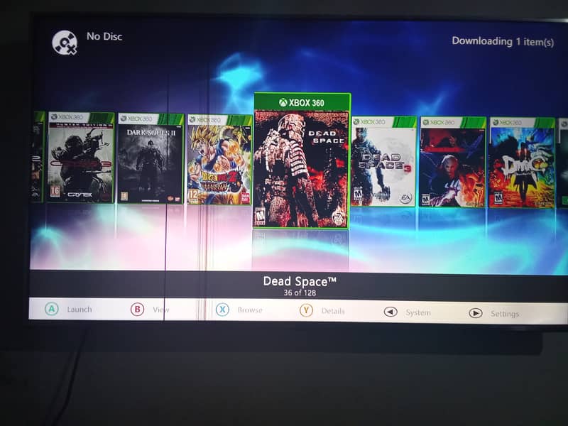 xbox 360 1tb hard disk with 125 plus games 8