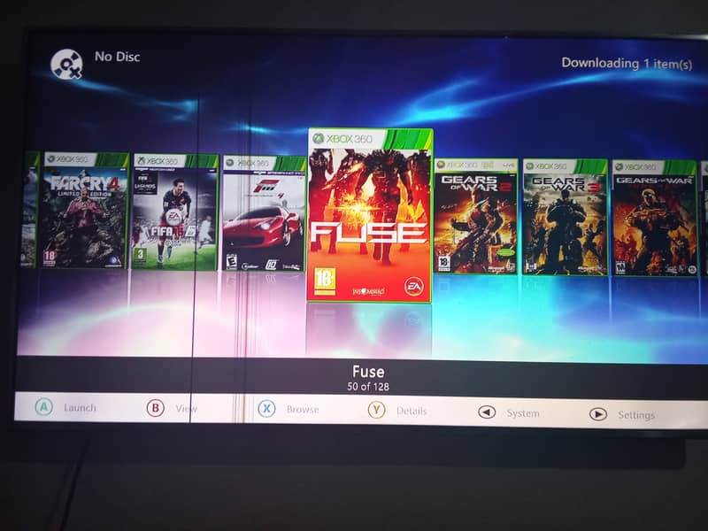 xbox 360 1tb hard disk with 125 plus games 10