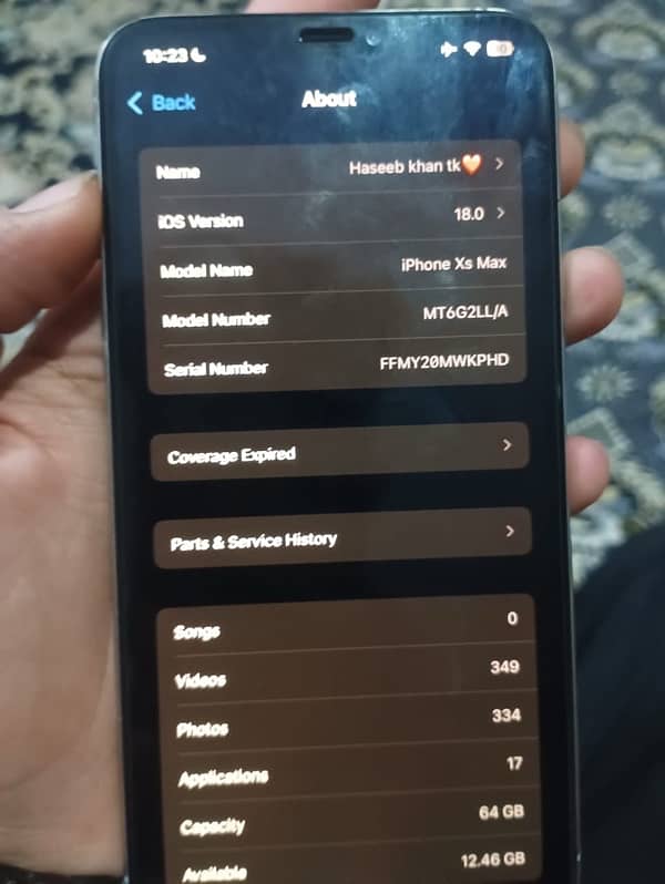 iphone xs max 64 gb 5