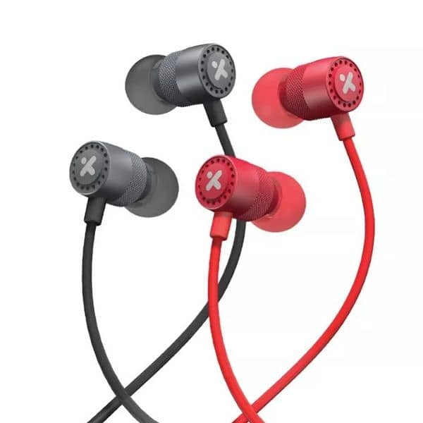 X-mini Earphones Handfree red Color For Gaming PuBG 4