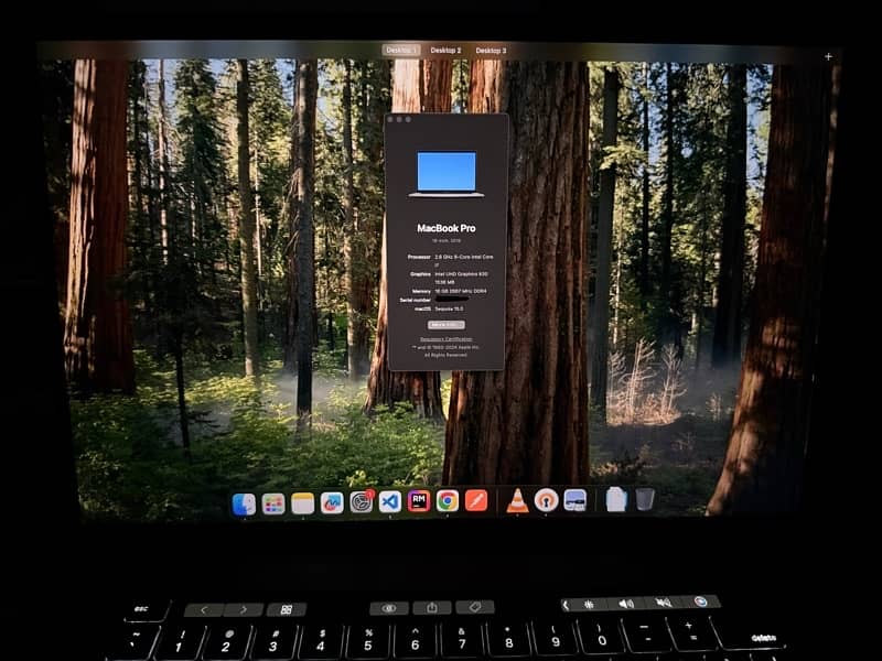 Macbook PRO 2019 16 Inch 16GB 512GB SSD 8