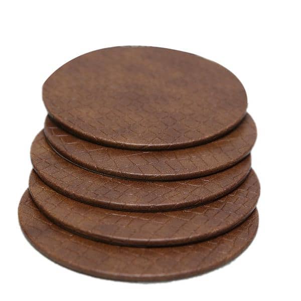 Leather Tea coasters 1