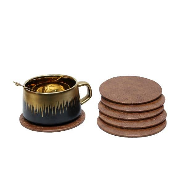 Leather Tea coasters 2