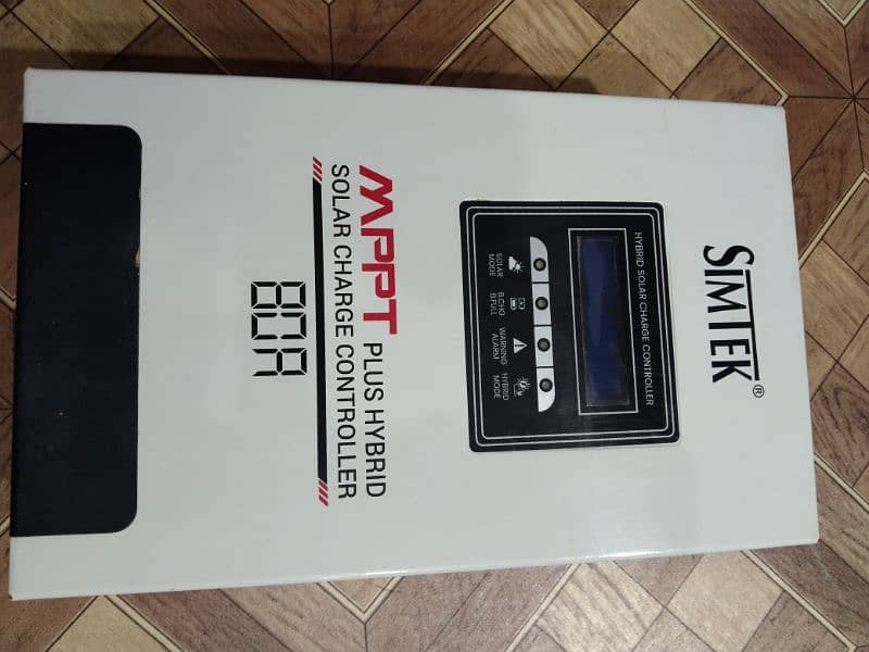 Simtek 80 Amp solar charge controller MPPT 2