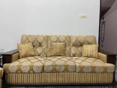 7 seater full wood sofa set