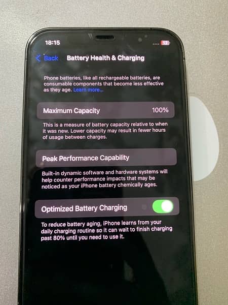 Iphone 12 pro 128Gb Jv 100% Battery Health (Orginal) 1