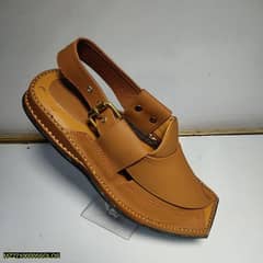 Leather Handmade zalmi chappal for Men