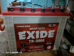 Heavy tubelar battery 200 AMH