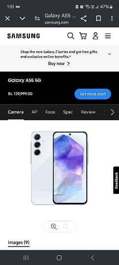 Galaxy A55 Official Pta Approved Dual Sims