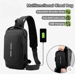 MULTIFUNCTIONAL WATERPROOF ANTI-THEFT CHEST BAG