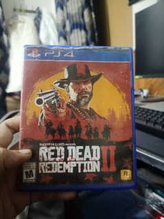 Rdr 2 ps4 disc in mint condition