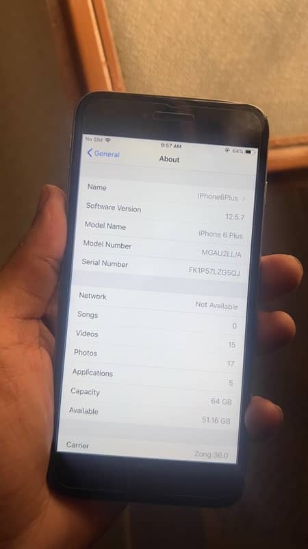 IPhone 6plus non pta 64gb 1