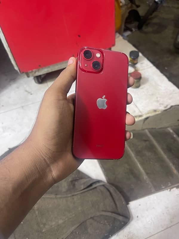 I phone 13 red colour 3