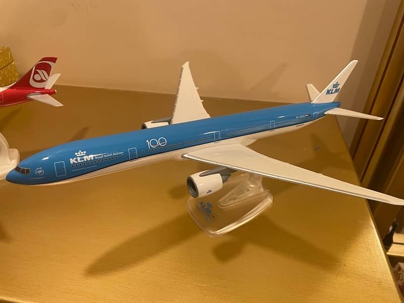 KLM Boeing 777-300ER 100 Years Aircraft Model 1