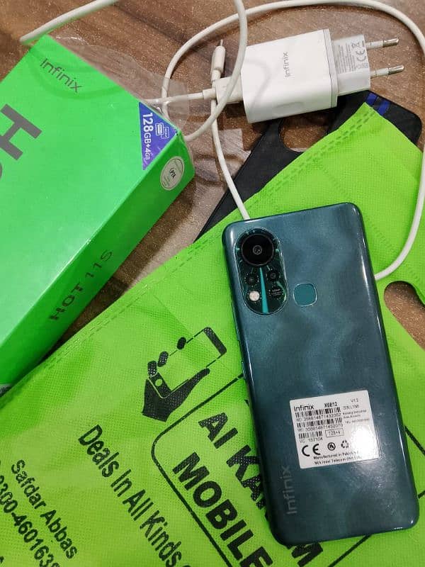 Infinix hot 11s 4/128 Lush condition 5