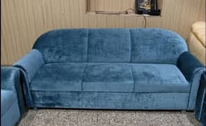 Welvet Sofa furnished