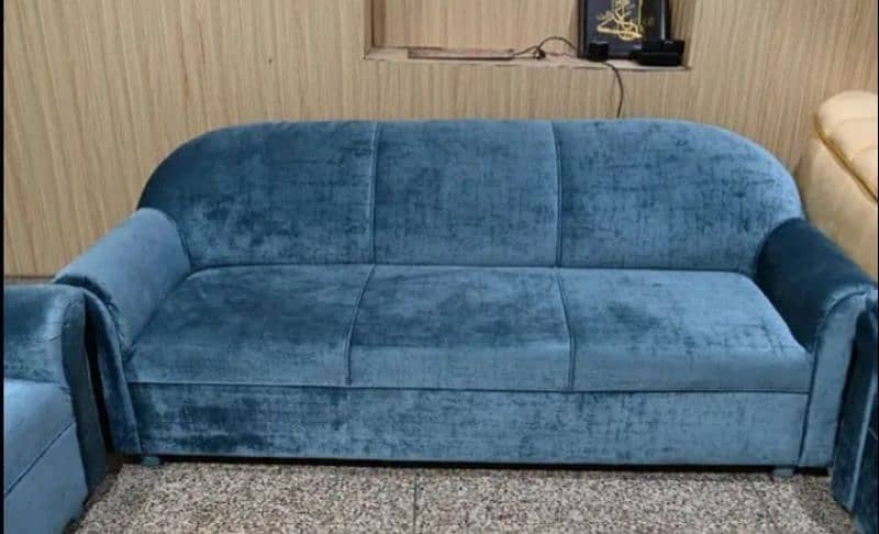 Welvet Sofa furnished 0