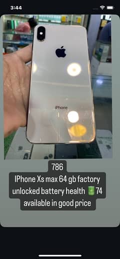 Iphone Xs Max 0