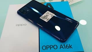 Oppo A16k box sath  exchange pocibal I phone