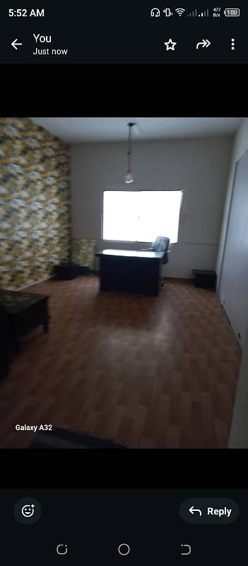 2 Bed DD flat office use Bungalow face office building in DHA phase 4 2