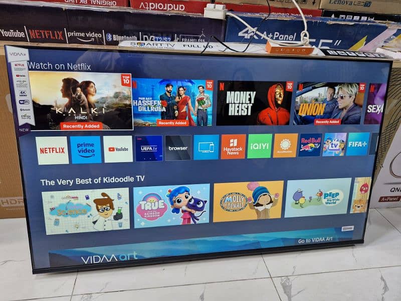 48" inch Smart Led Tv UHD 4k Bezeless (32" 43" 55" 65" 75" 85) 8