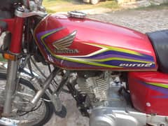 honda CG 125 very good condition book fail original Lahore number