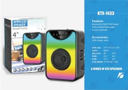 Bluetooth Speaker bassful loud speaker KTX-1433