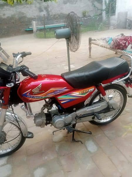 Honda CD 70 2020 model for sale all Punjab number 03244025193 0