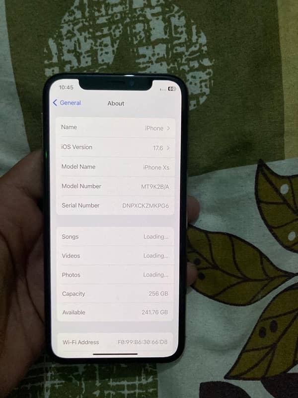 iphone xs 256gb pta approved 5