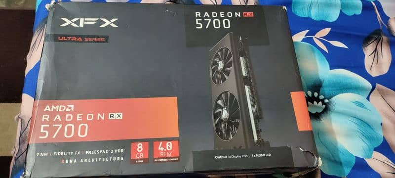 XFX Radeon Rx 5700 Ultra series With box 8