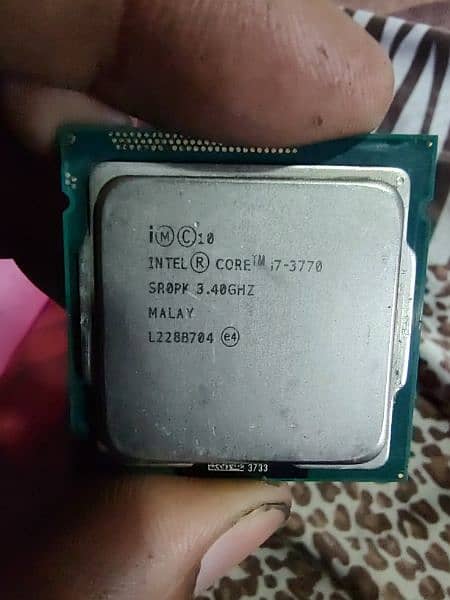 i7 3770 3rd generation proccer 3.4base clock 1