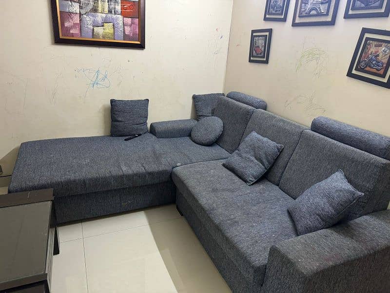 L Shape Sofa For Sale 1