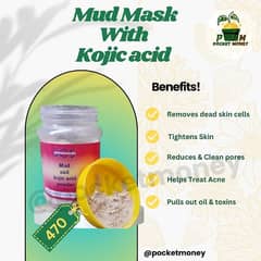 SCS beauty products (Mud mask)