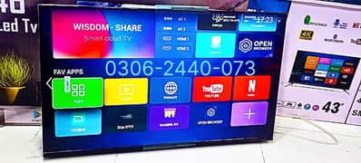 48" inch Smart Led Tv UHD 4k Bezeless (32" 43" 55" 65" 75" 85)