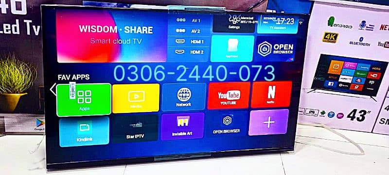 48" inch Smart Led Tv UHD 4k Bezeless (32" 43" 55" 65" 75" 85) 6