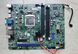 dell 4th gen motherboard  with 8gb ram and cpu cooler