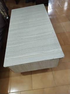 center wooden table