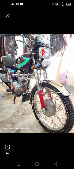 Honda 125 lush condition mianwali registererd all ok bike