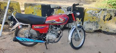 Honda 125, 2017 model good in condition