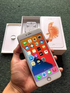 iPhone 6s plus 128 GB full box for sale PTA approved