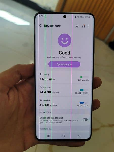 samsung s20 plus 5G pta approved 6