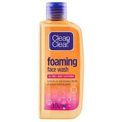 CLEAN AND CLEAR FORMING FACE WASH & Free Home Delivery