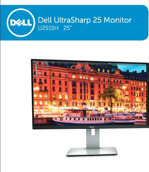 Dell UltraSharp 25" 2K Display Boderless W-LED in Mint Condition 1