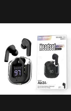 ORIGINAL BLUETOOTH A31 EARBUDS . A31 EARBUDS